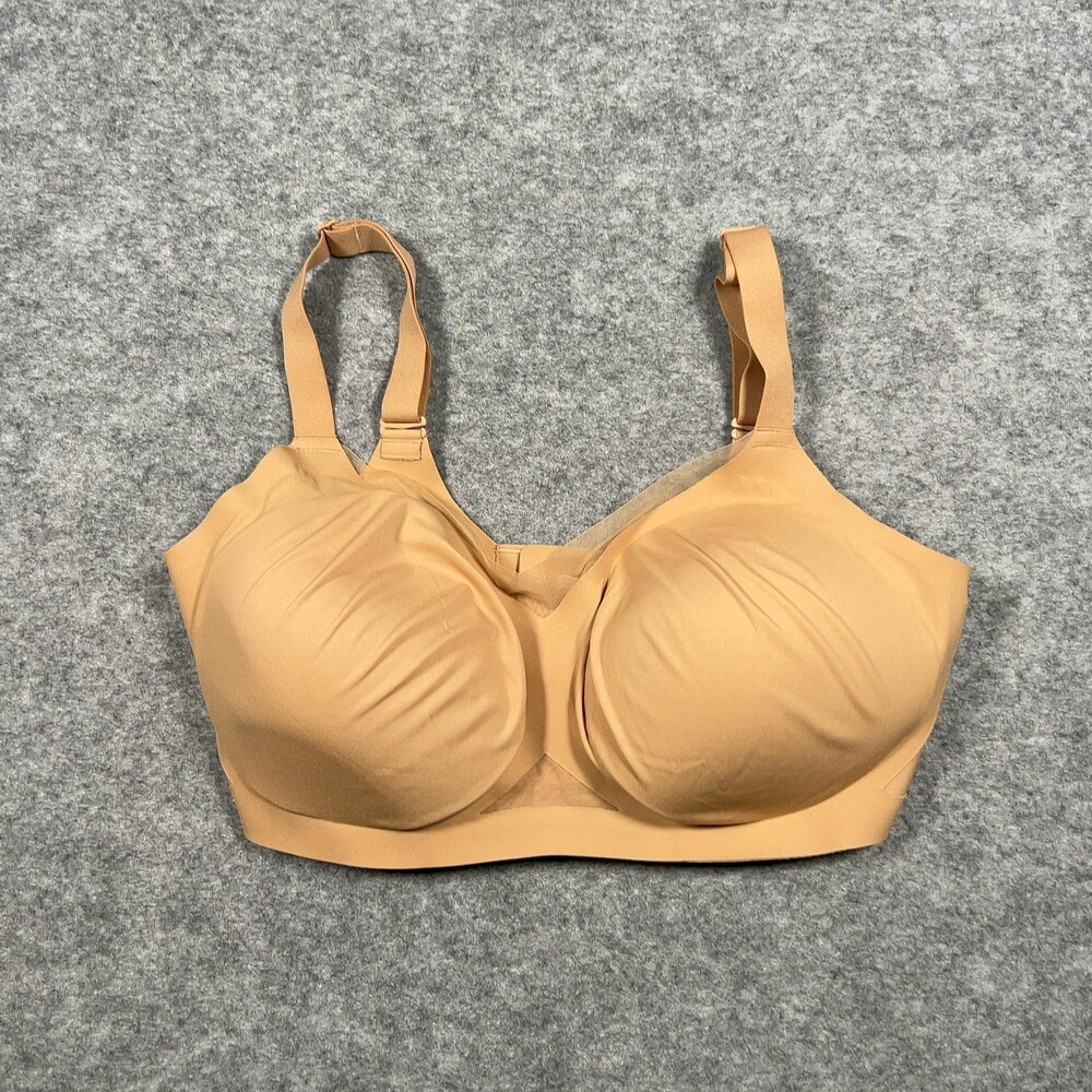 HONEYLOVE Wireless Bra Womens S++ Nude Molded Cup Racerback Smoothing